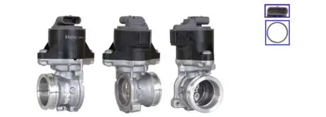 717730349 Клапан EGR MB A-class (W176)/B-class (W246)/C-class (S205)/GLA-class (X156) 12- (OM 651) DRI подбор по vin на Brocar