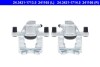 ZACISK HAMULC. MERCEDES X204 GLK 08-15 LT 24.3421-1713.5