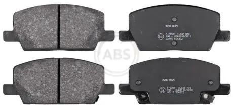 35288 KLOCKI HAMULC. OPEL MOKKA 18- PRZÓD A.B.S. підбір по vin на Brocar