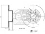 175517 Диск гальмівний (задній) Peugeot 508 10-18 (290х12) FEBI BILSTEIN підбір по vin на Brocar