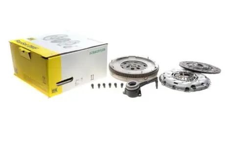 600035800 Демпфер + комплект зчеплення VW T5/T6 2.0 TDI 09- (+вижимний) LUK підбір по vin на Brocar