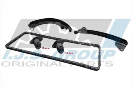 401013K Комплект цепи ГРМ Toyota Corolla 1.4i-1.6i-1.8i 1ZZ-FE/3ZZ-FE/4ZZ-FE 00> без звездочек IJS GROUP подбор по vin на Brocar