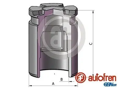D025780 Tłok AUTOFREN підбір по vin на Brocar