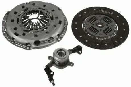 3000990415 Комплект зчеплення VW Crafter 2.0TDI 11- (d=260mm) (+вижимний) SACHS підбір по vin на Brocar