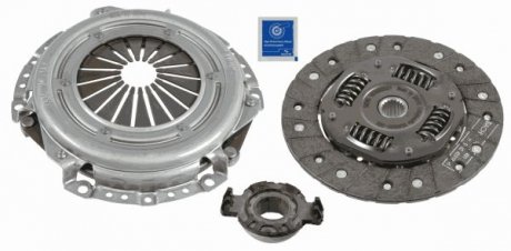 3000951011 Комплект зчеплення PEUGEOT 206 "1,4 "03>> SACHS підбір по vin на Brocar