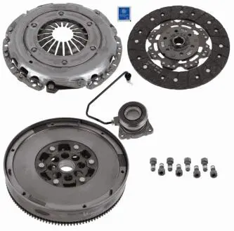 2290601135 Демпфер + комплект сцепления Opel Astra H 1.7CDTI, 07-14, 81/92kw SACHS підбір по vin на Brocar