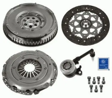2290601097 Комплект зчеплення (DMF) RENAULT Megane/Scenic 1,9dCi 03&gt;&gt; 2290601097 SACHS SACHS підбір по vin на Brocar