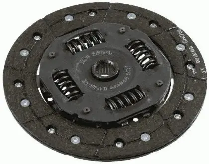 1878004833 1878 004 833_Диск зчеплення! Ford Fiesta 1.25i/1.4i 08&gt; SACHS підбір по vin на Brocar