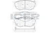 181542200 Колодки гальмівні (передні) Mazda 6 02-07 (+датчики) ICER підбір по vin на Brocar