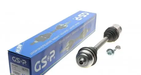 201581 Полуось (передняя) BMW 5 (F10/F11)/6 (F06/F12/F13) xDrive 10-18 (L) (37x27/562) GSP подбор по vin на Brocar