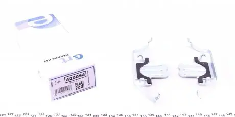 420054 Планка супорта (переднього) прижимна BMW 1 (E81/E87)/3 (E90-93)/5 (E60/F10) 03- (ATE) ERT підбір по vin на Brocar