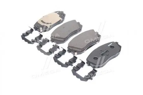 58101D7A50 Колодки тормозные передние Mobis HYUNDAI / KIA подбор по vin на Brocar