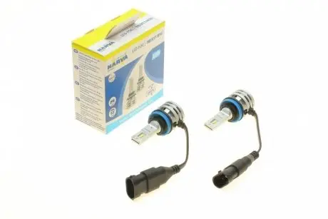 180363000 Автолампа H8/H11/H16 Fog 12/24V 24W PGJ19-1 Performance LED (к-кт 2 шт.) (6500K) NARVA підбір по vin на Brocar