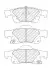 FDB4819 Колодки тормозные (задние) Jeep Grand Cherokee 3.0 CRD/3.6-5.7 10- FERODO підбір по vin на Brocar