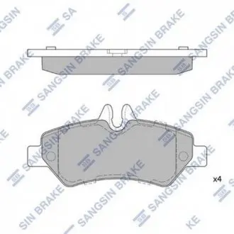 SP1562 Тормозные колодки Hi-Q (SANGSIN) подбор по vin на Brocar