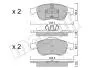 Колодки тормозные (передние) Dacia Dokker/Duster/Lodgy/Nissan Juke/Renault Clio V/Kangoo 10- 22-0817-0