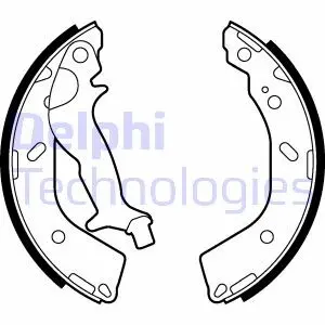 LS2027 Комплект тормозных колодок DELPHI подбор по vin на Brocar