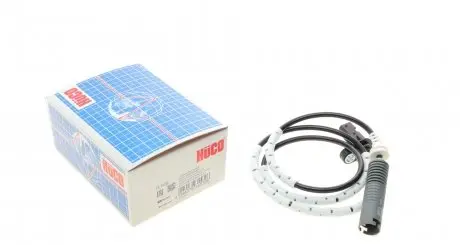 131532 Датчик ABS (задний) BMW 1 (E81/E87)/3 (E90/E91/E92) 05-12 (L=875) (HÜCO) HITACHI подбор по vin на Brocar