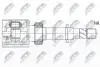 Шарнир равных угловых скоростей NPW-NS-095