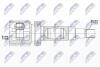 Шарнир равных угловых скоростей NPW-FR-112