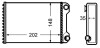 AH59000S Nagrzewnica 8FH351308241 MAHLE / KNECHT підбір по vin на Brocar