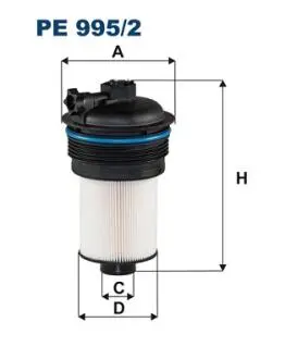PE9952 Фільтр палива FILTRON підбір по vin на Brocar