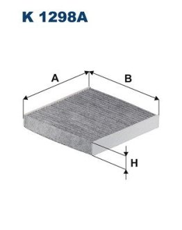 K1298A FILTR KABINY HONDA CR-V V FILTRON підбір по vin на Brocar