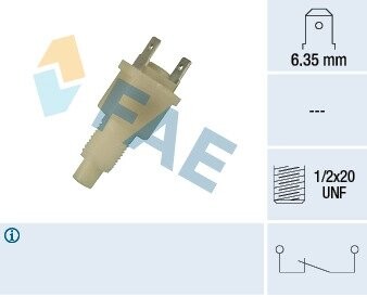 24300 Выключатель фонаря сигнала торможения FAE подбор по vin на Brocar