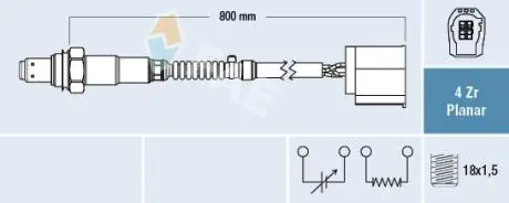77758 SONDA LAMBDA MAZDA FAE підбір по vin на Brocar