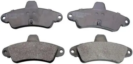B110205 Комплект тормозных колодок, дисковый тормоз DENCKERMANN подбор по vin на Brocar