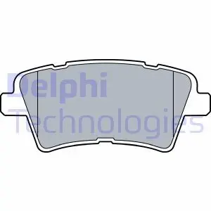 LP3537 Гальмівні колодки, дискові DELPHI підбір по vin на Brocar