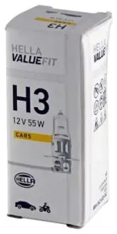 8GH242632041 Лампа VALUEFIT H3 12V 55W PK22s HELLA підбір по vin на Brocar