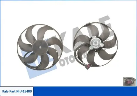 415400 Вентилятор радіатора Audi A3,Bora,Golf IV,Polo,Skoda Fabia I,Octavia I KALE OTO RADYATOR підбір по vin на Brocar