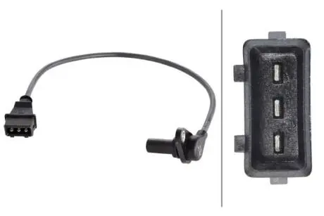 6PU009145041 Датчик обертів двигуна Bora,Golf IV,Skoda Octavia HELLA підбір по vin на Brocar