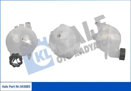 343885 CITROEN Розширювальний бачок C4 I,Peugeot 307 KALE OTO RADYATOR підбір по vin на Brocar