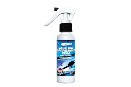 RW2009 Антизапотівач скла (200ml) RUNWAY підбір по vin на Brocar