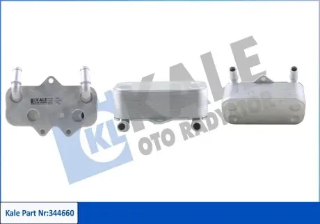 344660 Масляний радіатор ASTRA G ENGINE OIL COOLER KALE OTO RADYATOR підбір по vin на Brocar