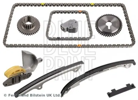 ADN17360 ZESTAW ŁAŃCUCHA ROZRZĄDU NISSAN X-TRAIL/PRIMERA (164/70 OGNIWA) BLUE PRINT подбор по vin на Brocar