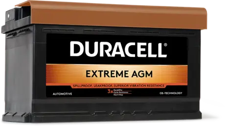 DE80AGM Аккумулятор Duracell Extreme AGM Start-Stop DE80AGM 80Ah 800A R+ DURACELL подбор по vin на Brocar
