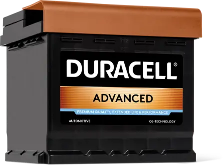 DA44 Аккумулятор Duracell Advanced DA44 44Ah 420A R+ DURACELL підбір по vin на Brocar
