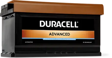 DA80 Аккумулятор Duracell Advanced DA80 80Ah 700A R+ DURACELL подбор по vin на Brocar