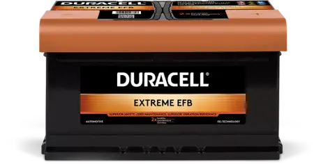 DE75EFB Аккумулятор Duracell Extreme EFB DE75EFB 75Ah 730A R+ DURACELL подбор по vin на Brocar