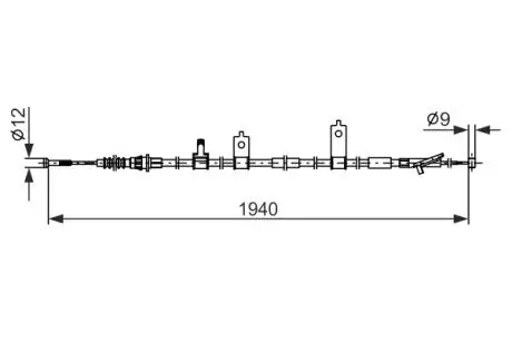 1987482852 LINKA HAM. RĘCZ. MAZDA T. 6 2,0-2,5 13- PR BOSCH підбір по vin на Brocar