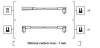 MARELLI Комплект высоковольтных проводов LADA SAMARA 1.5 4 CYL[941318111234] MSK1234