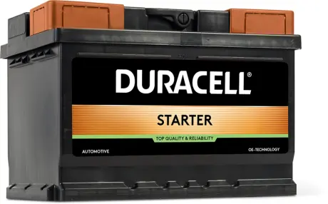 DS60 Аккумулятор Duracell Starter DS60 60Ah 480A R+ DURACELL подбор по vin на Brocar