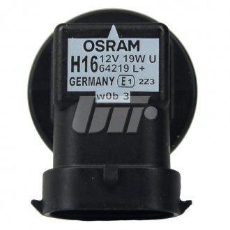 64219LPLUS Автолампа Osram (H16 12V 19W) OSRAM підбір по vin на Brocar