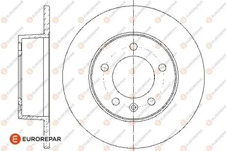 1667858180 ДИСКИ ГАЛЬМ?ВН? EUROREPAR підбір по vin на Brocar