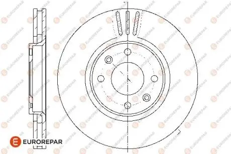 1667857480 ДИСК ТОРМОЗОВ?Вный EUROREPAR підбір по vin на Brocar