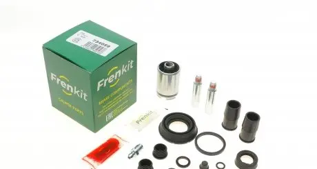 734059 Ремкомплект супорта (заднього) Honda Civic IX 12- (d=34mm) (+ поршень/направляюча) (Ate) SuperKit FRENKIT підбір по vin на Brocar