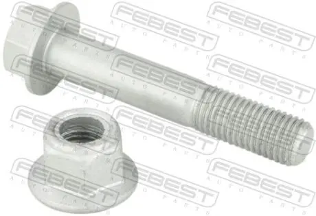 0298016KIT БОЛТ КРІПЛЕННЯ ПІДВІСКИ РЕМКОМПЛЕКТ NISSAN QASHQAI J10E 2006.122013.12 [EL] FEBEST підбір по vin на Brocar
